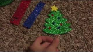 Decorate Yor Own Christmas Tree Foamie Craft Kits Review