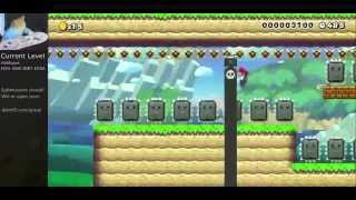 Mario Maker - Wall Jumps (expert version) - 458