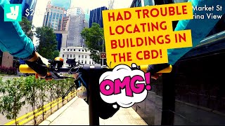 Had Trouble Locating Buildings in the CBD! / I got SCHOOLED / Deliveroo Rider in Singapore