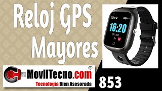 ✅ RELOJ GPS Localizador Alzheimer 【🔴 MovilTecno 853】