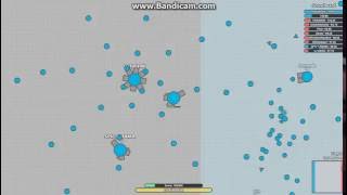 Diepio Gameplay Part 1: Playing with an octotank that has 1 Million points!