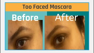 Too Faced Better Than Sex mascara honest review