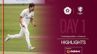 Jack White Takes 5 On Day 1 | Northamptonshire v Somerset | Day 1 County Championship Highlights