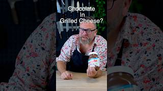 Chocolate in a grilled cheese?? Eat or nah? #grilledcheese #recipe #cheese #chocolate #food