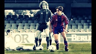 Xavi Hernandez ● Barcelona B vs Real Madrid Castilla ● 1997/98