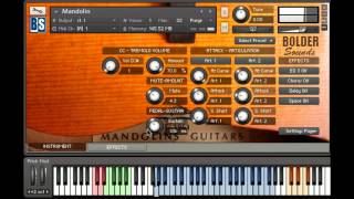 Bolder Sounds Pure Mandolin sample library video demo