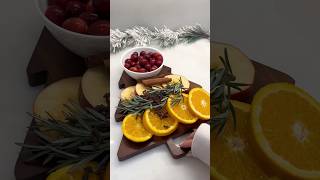 Christmas simmer pot 🎄 #christmas #fragrance #home #natural #asmr #shorts #cozy #holidayseason #diy