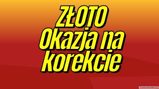 Złoto na korekcie prostej