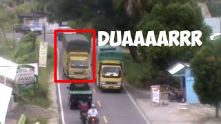 Terekam jelas saat hunting bus di jalan lintas sumatera