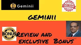 Geminii Review ⚡ WARNING ⚡ DON'T BUY Geminii Review WITHOUT MY 😆 CUSTOM 😆 BONUSES!