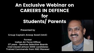 #3. Careers in Defence | Marg Webinar Talks