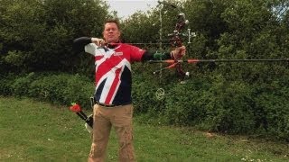 How To Pull Back The String Of And Archery Bow