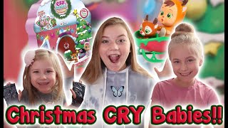 CRY BABIES ADVENT CALENDAR WITH EXCLUSIVE REINDEER DOLL!!