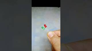 Diy LED Project • Battery Positive Negative Check #shorts #led #battery