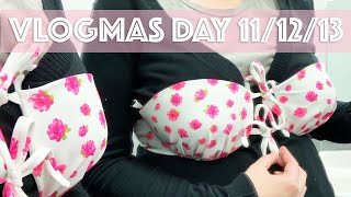 Incubator, Swimwear, Screen Printing Final Day!!! Vlogmas Days 11,12,13