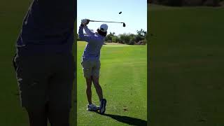 Beautiful Slow Mo Golf Swing + Perfect Divot!