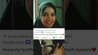 Ressa sapa fansnya yang tinggal diAustralia #videoshorts#ressa#ressasuaramiripnikeardilla