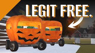 The Pumpkin Car is 100% worth it | Greenville Roblox