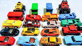 hot wheels monster truck toys❗mobil balap subaru,jeep gladiator,Mcqueen,Tayothelittlebus