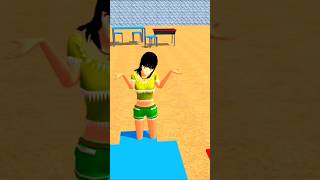 Adami sedang makan jilatan buah dan gadis memperhatikan❤️#sakuraschoolsimulator #shortvideo *#sakur