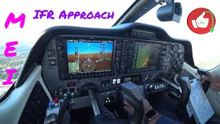 Twin Tecnam MEI Instrument Practice Approach: Single Engine