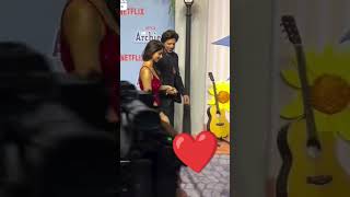 Shahrukh khan and daughter #archies #event #srk #bollywoodnews #priyasallinonechannel