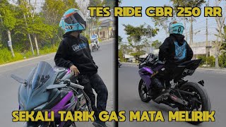 TES RIDE SI BABY RR CBR 250 RR ‼️ SEKALI GAS SEMUA MATA MELIRIK⁉️ #bangkalan #cbr250rr