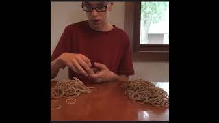 Rubber band ball part 40 - 250 subscribers