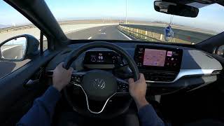 2022 VW ID 5 - POV Drive (Binaural Audio)