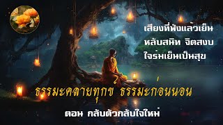 ธรรมะก่อนนอน ตอนกลับตัวกลับใจใหม่ ฟังแล้วเย็น หลับสนิทจิตสงบ ใจร่มเย็นเป็นสุข