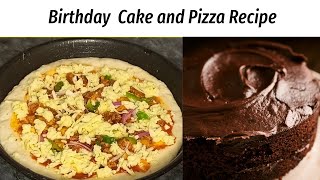 Pizza Recipe Without Oven - 5 Minute Recipe  ,|| Cake Recipe Without Oven || || how to make cake |