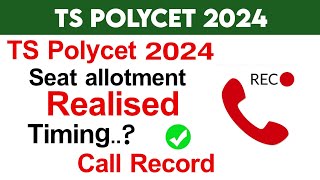 ts polycet seat allotment 2024 | ts polycet seat allotment 2024 release time | ts polycet 2024