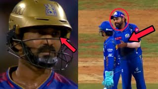 "ISKE DIMAG ME WORLDCUP CHAL RAHA HAI " | Rohit Sharma trolls Dinesh Karthik Caught on STUMP MIC |