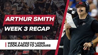 Falcons HC Arthur Smith On Offensive Playcalling, Desmond Ridder’s Play, Lookahead To Jaguars