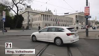 Strassenbahn Wien 2024 Linie 71