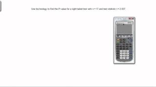 FSCJ Test #2 Review Find p-value for t stat