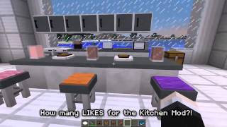 Minecraft | KITCHEN MOD (Blenders, Microwaves & More!) | Mod Showcase [TDM]