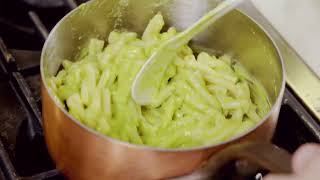 Casarecce al pesto di pistacchio