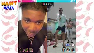 Hauto and Bushead vibing on TikTok Live