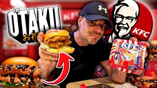 PROBANDO El MENÚ OTAKU de KFC 🍗  🍔 NUEVAS NOVEDADES de POLLO FRITO