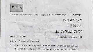 10th Math paper regular 2019 kashmir division | by Jk Bose Paper