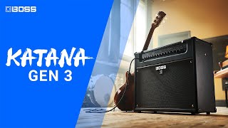 BOSS Katana Gen 3 Amplifiers | Take It to the Next Stage