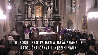 U BORBI PROTIV ĐAVLA NAŠA SNAGA JE KATOLIČKA CRKVA I NJEZIN NAUK!