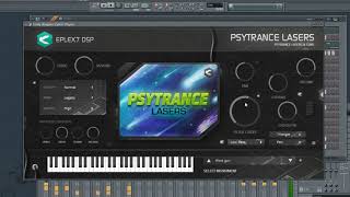 Psy sound effects plugin instrument VSTi / AU - Psytrance lasers 1 with various psychedelic sounds