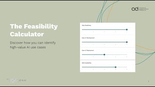 The Feasibility Calculator