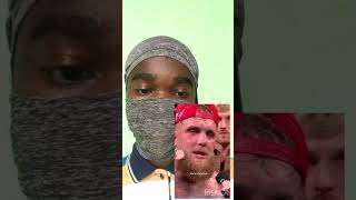 🥊Jake Paul Praises MIKE TYSON during his post-win speech. #miketyson #jakepaul #boxing