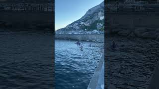 Kayak polo in Positano