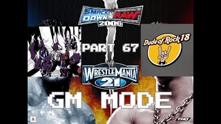 WWE SmackDown! VS RAW 2006 GM Mode Episode 67 WrestleMania