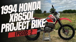 1994 Honda XR650L | Project Bike | Air Filter & Oil Change - Breaker Bar Needed | Ep. 2