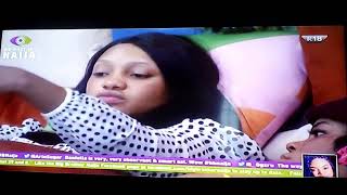 BBNAIJA 2022: Chomzy gets angry at Doyin for the first time.